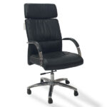 High-Back Executive Leather Office Chair